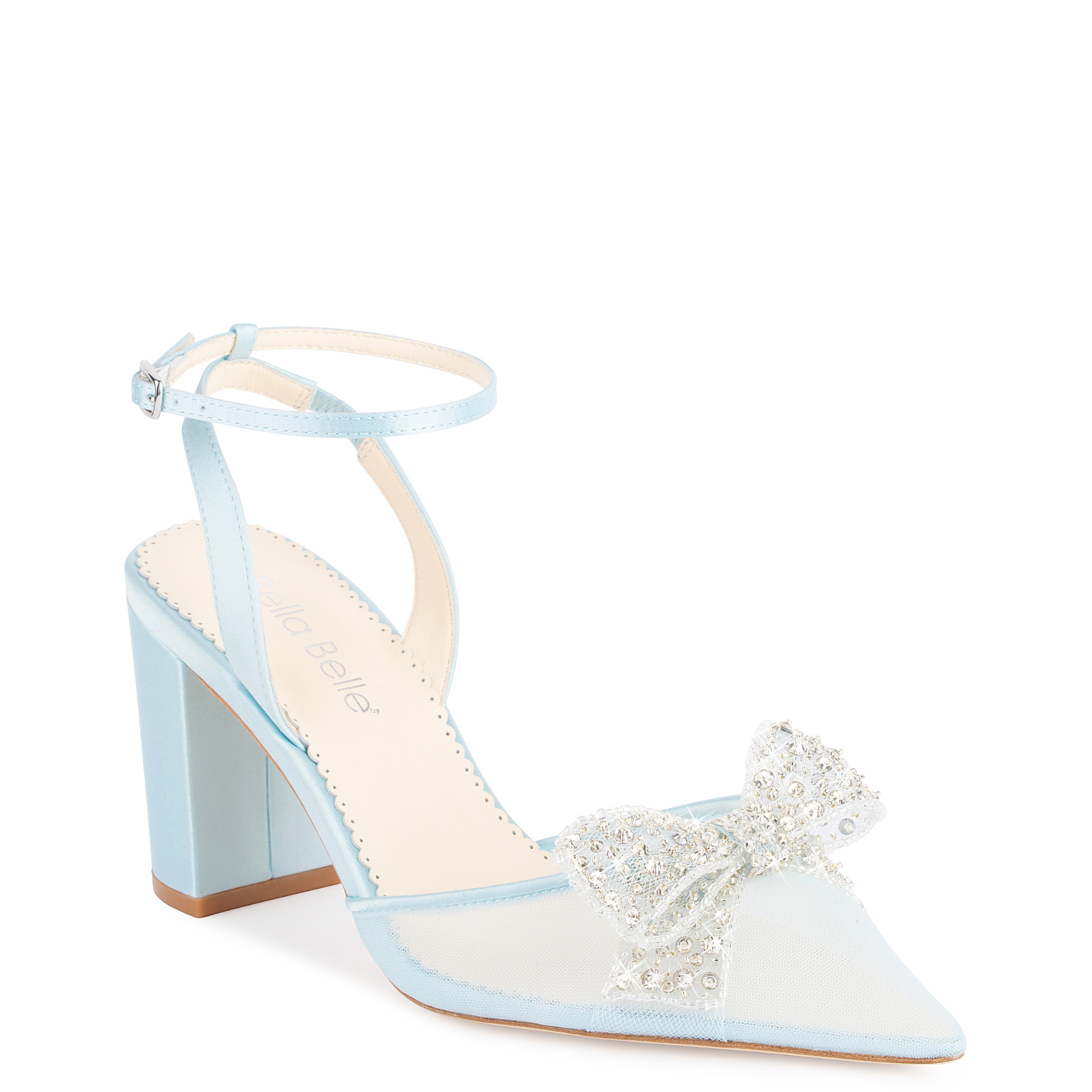 Buy Bluebell Mid Block Heel Bridal Shoe - Emmy London